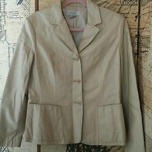 Nine west 100% leather jacket Vintage